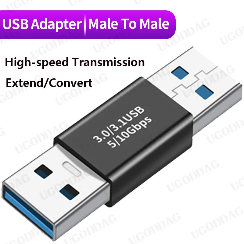Złącze USB3.0 typu C na USB adapter 5Gbps rodzaj1 męnarty na męnarty żeńnarty Konwerter USB SSD HDD Przedłużacz kabla USB Wtyczka przedłużająca: zielony / > 12 m