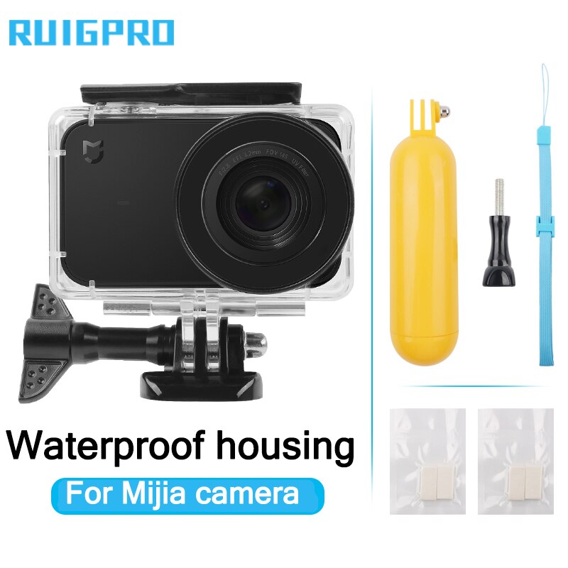 Funda impermeable de buceo para Xiaomi Mijia 4K, Carcasa protectora para minicámara de acción, 45M