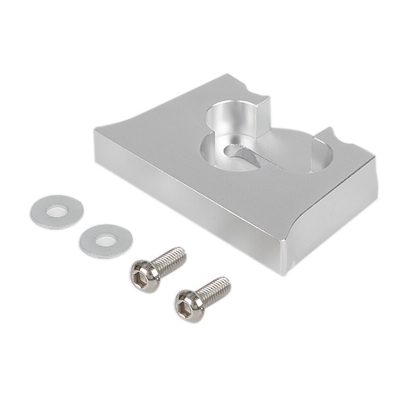 Car Tailgate Latch Bumper Stop Tailgate Alignment for Jeep Wrangler JK JKU 2007 Accessories: Silver