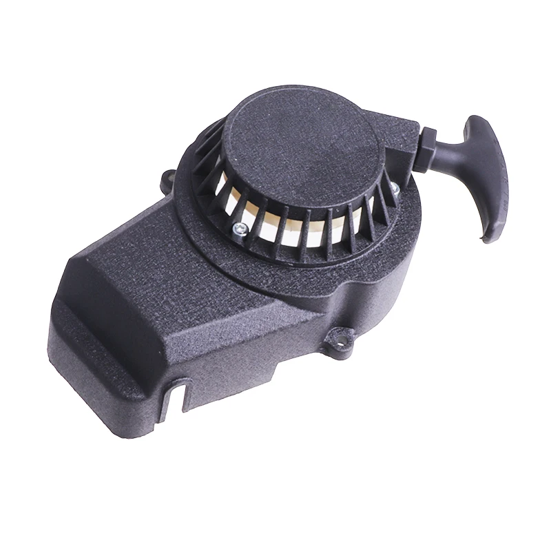 Minimoto Easy Pull Starter For 2 Stroke 47cc 49cc Engine Pocket Bike Mini Moto Dirt Crosser Kids ATV Quad: black