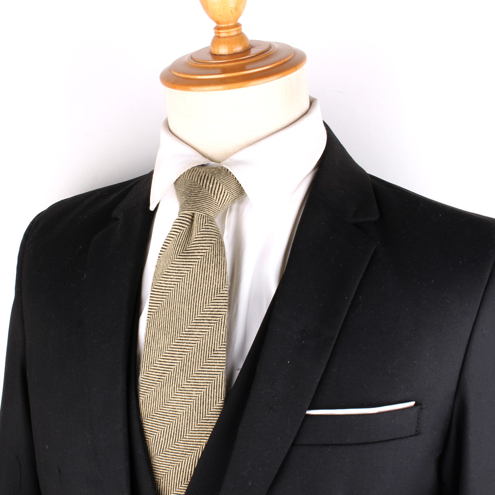 Striped Neck Ties For Men Women Casual Imitation Wool Tie Suits Ties Boy Girls Necktie Gravata Uniform Winter Neckties