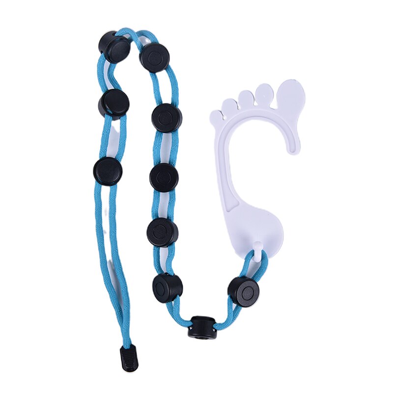 Organizer skarpety ubrania wiszące narzędzia słomiane skarpety przechowywanie czyszczenie narzędzie pomocnicze suszenie wieszaki robić przechowywania skarpet: niebieski