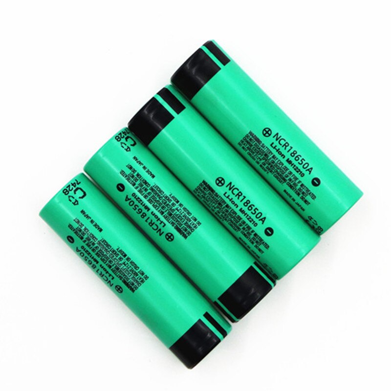 1-10PCS 100% Original 18650 battery NCR18650A 3.7v 3100mah Lithium Rechargeable Battery For Flashlight batteries