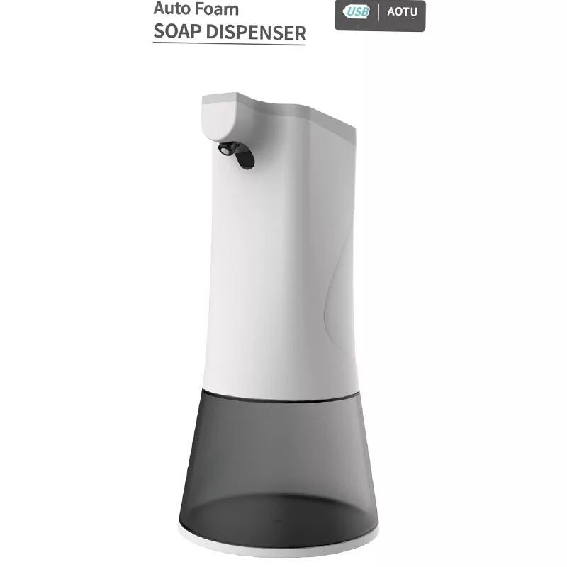 Distributeur automatique de savon mousse sans contact, rechargeable par usb, pour salle de bain, cuisine, bureau, école, entrepôt, montage mural