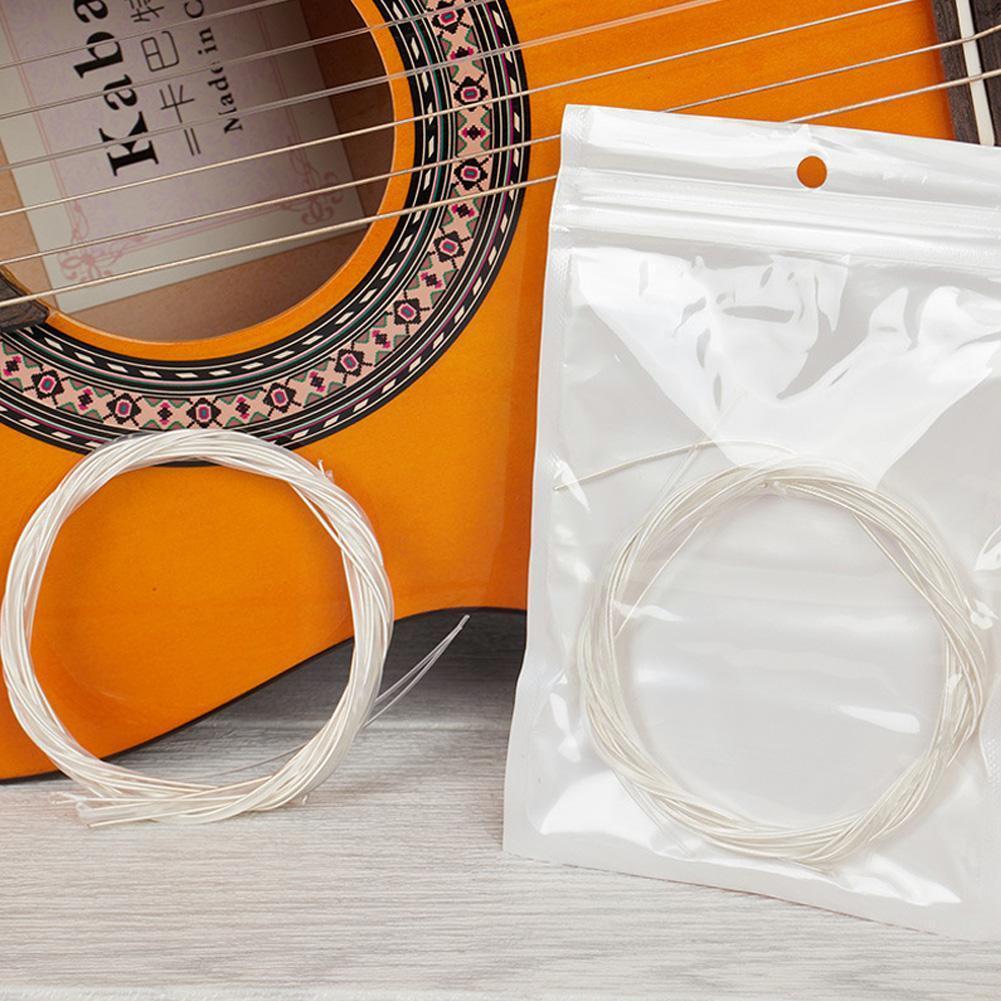 Nylon Guitar Strings For Acoustic Guitar/folk Guitar Classical Guitar Strings Clear Musical Instrument Accessories U5x1