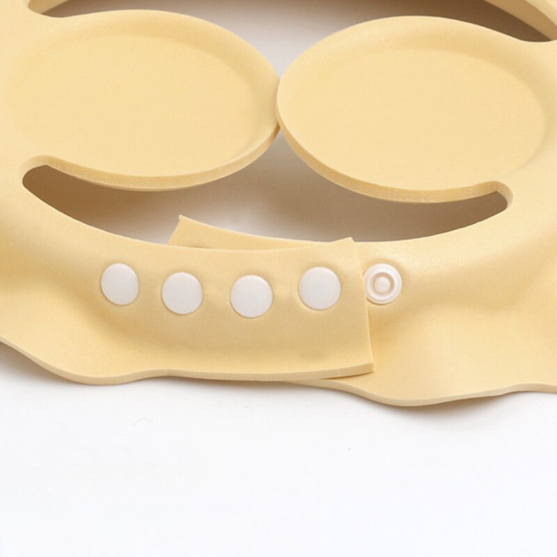 Söt babyschampokeps babyschampo artefakt baby shower badkeps justerbar söt tecknad barnduschhatt för babyvård