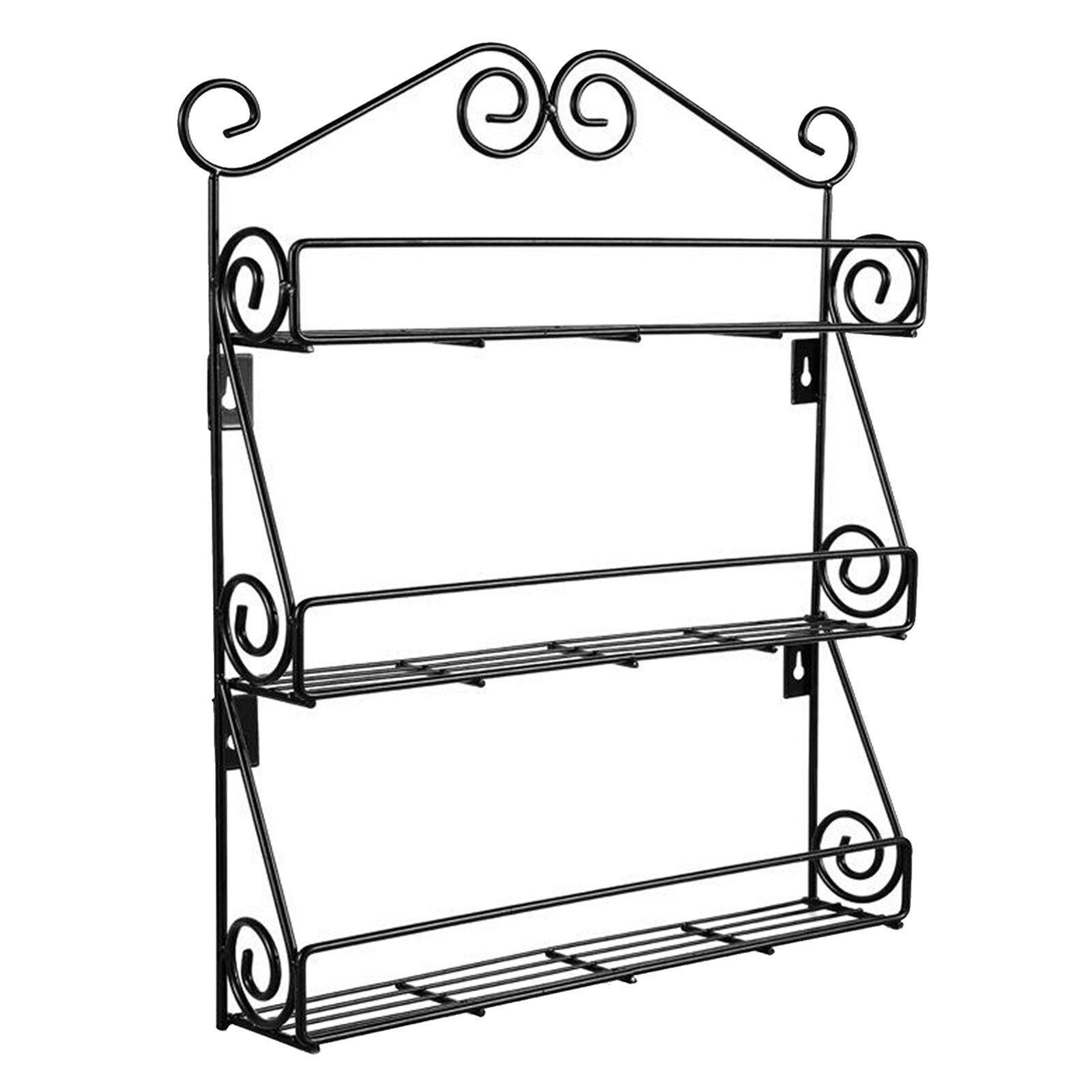 Moderne 3-Ebene Gewürz Gestell Küche Lagerung Regal Organizer für Schrank und Speisekammer, Halfter für Flaschen