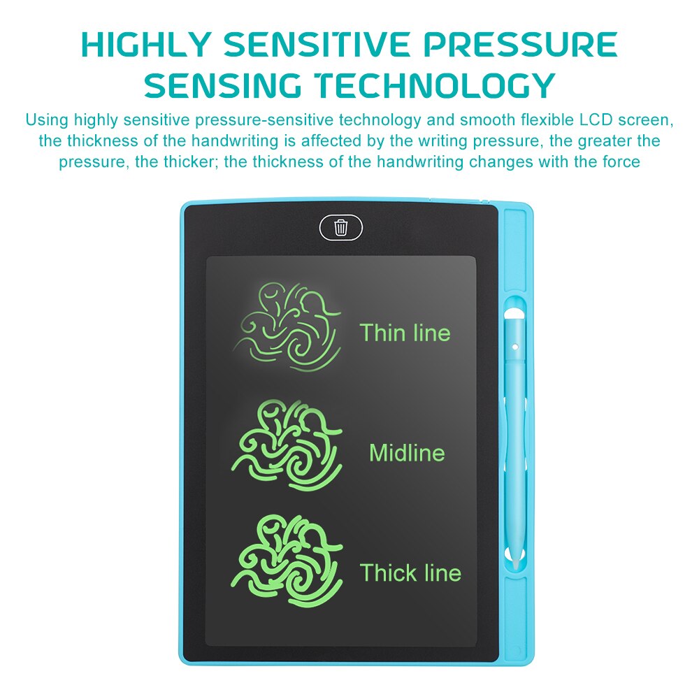 LDLUTBR 4.4/8.5inch LCD Writing Tablet for Drawing Digital Erasable Drawing Tablet/Pad/Board For Kids Electronic Graphics Tablet