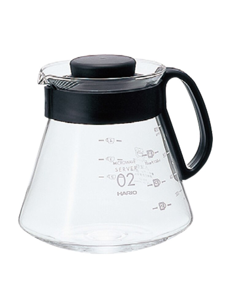 Japan Hario V60 Pour Over Glass Range Coffee Server Carafe Drip Coffee Pot Coffee Kettle Brewer Barista Percolator Clear