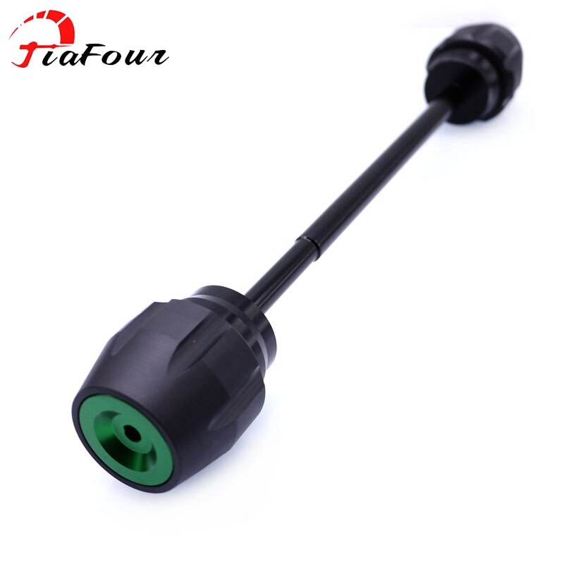 Protetor de roda adequado para kawasaki z900 z, 900, 2017-2019 anos, acessórios para motocicleta, eixo frontal, garfo, batedor: green