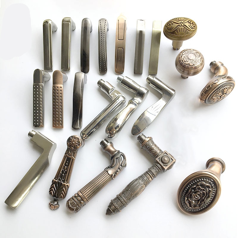 Security indoor door lock handle replacement accessories universal bedroom bathroom shower door pull knob handle Home Hardware