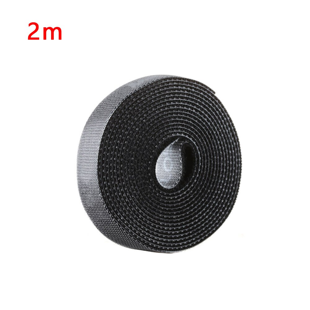 Nylon Strap Cable Cord Organizer Wire Winder Holder Earphone Mouse USB Cable Fastener Management Wire Protector: 2M