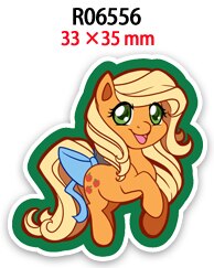 My little pony tecknat mönster plana hartser 30 st/lot tryckta för pyssel dekoration hantverkstillbehör  r0655 r0656 r0657: R06556