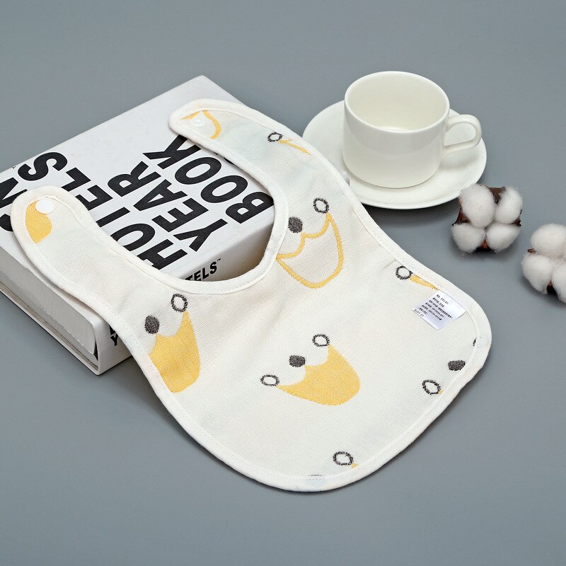 Algodão bandana babador babador bebê alimentação bata infantil arroto panos musselina saliva toalha bebê comer acessório macio material do bebê: Crown