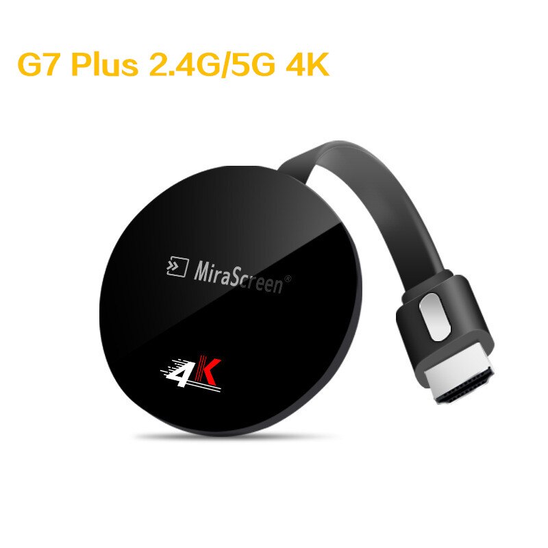 Cabo hdmi adaptador g7 plus, 2.4g/5g, 4k, sem fio, wi-fi, espelhamento, tela de 1080p, para iphone, xiaomi, huawei, android, para tv: G7 Plus 5G