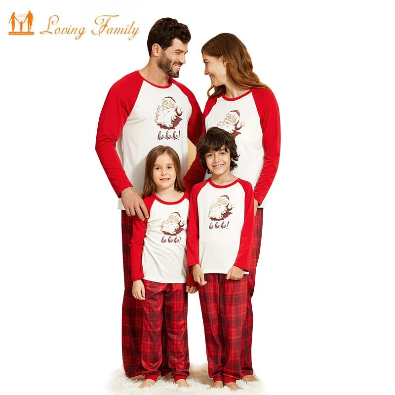 vestito Uguali per La Famiglia Famiglia Completi Da Notte E Pigiami 2020 Madre Figlia del padre Figlio Vestiti Di Natale per Bambini Pigiama Degli Uomini Delle Donne Degli Indumenti Da Notte