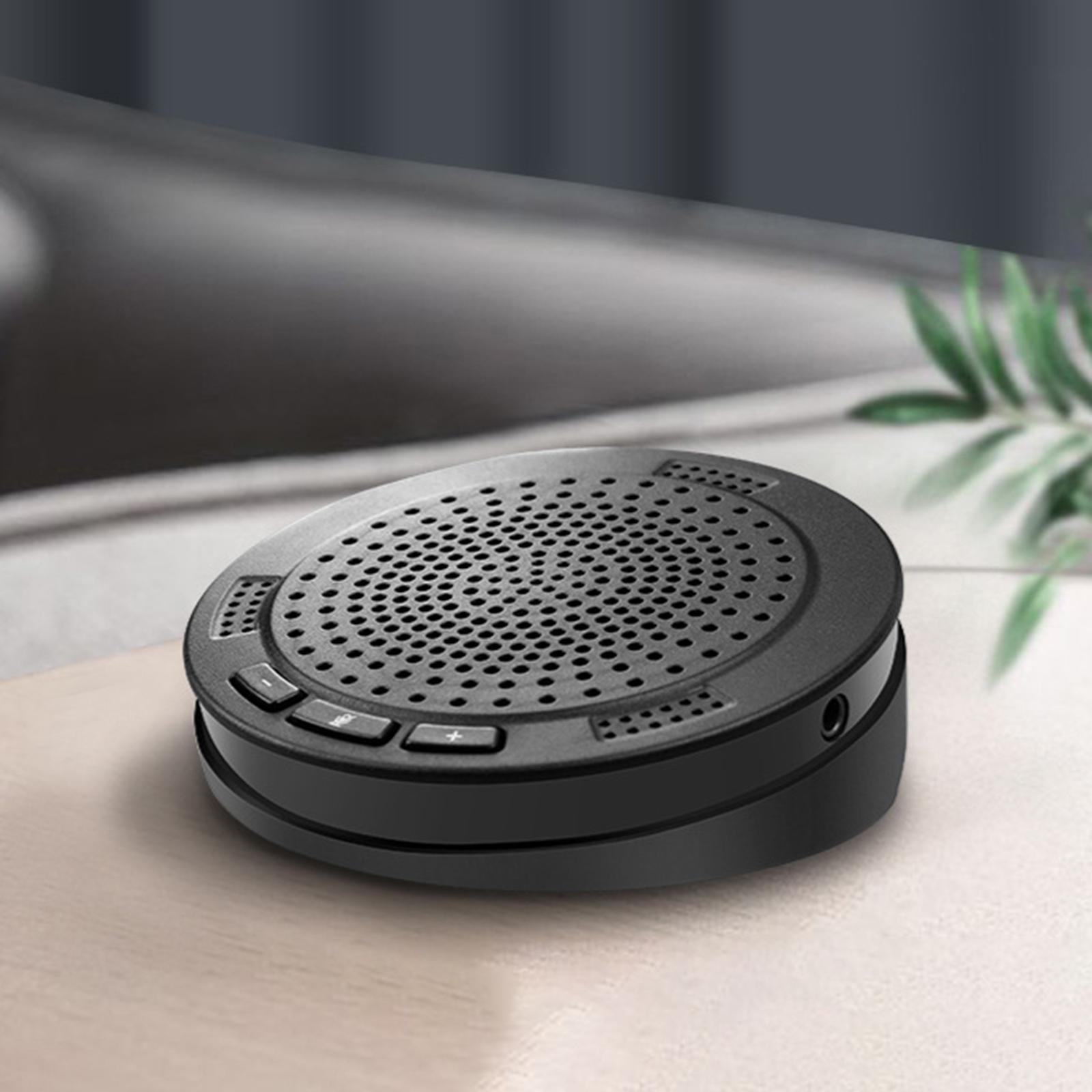 Conference System Pickup Sensor Buttons Condenser Interview Omnidirectional Microphone Business Supplies for Recording