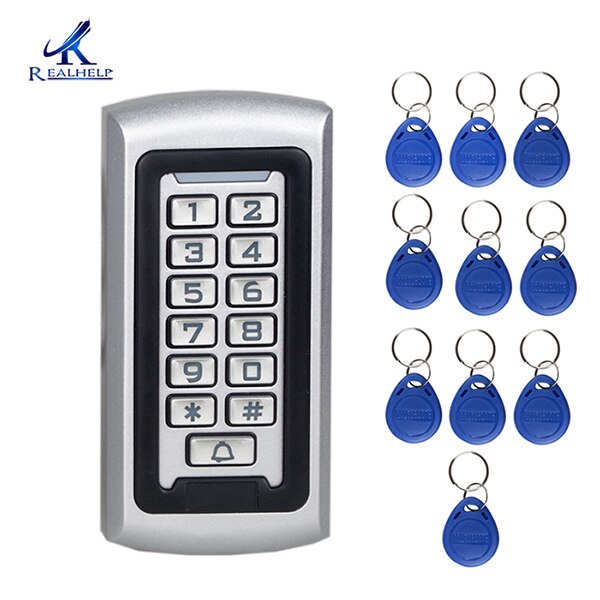 IP68 Weatherproof Wide Narrow Gate Controller outdoor metal standalone access 2000Users RF ID Card Door Access Control System: S603W 10tag