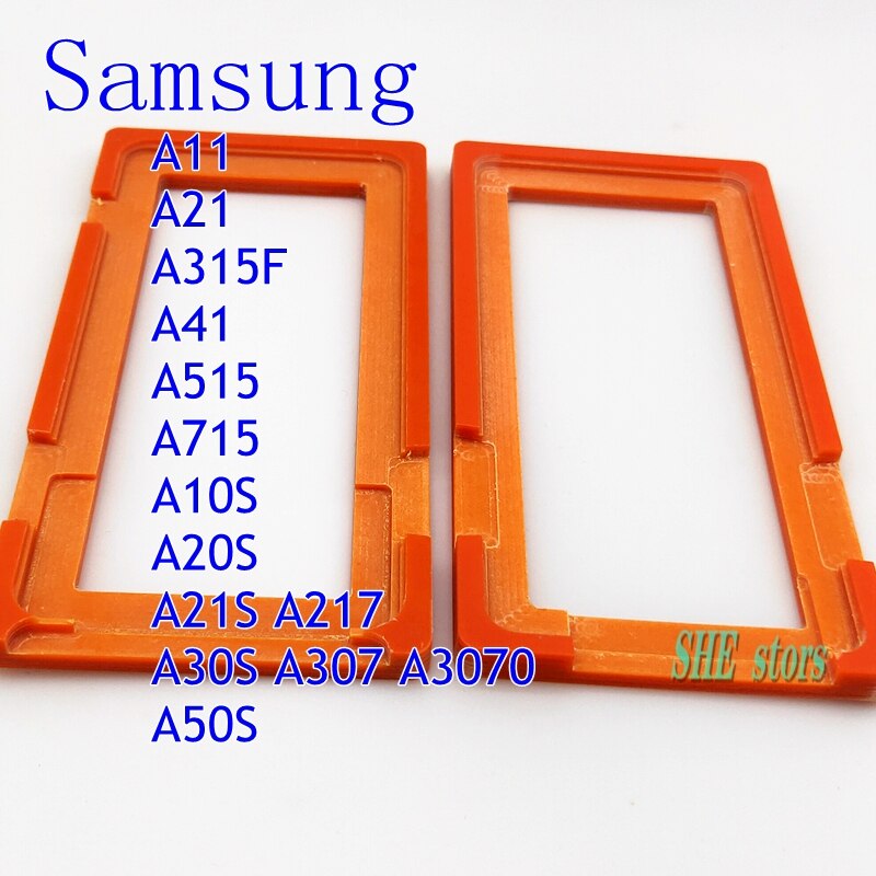 LCD alignment mold for Galaxy A11 A21 A31 A41 A51 A71 A21S A20S A21S A30S A50S A10E A20E