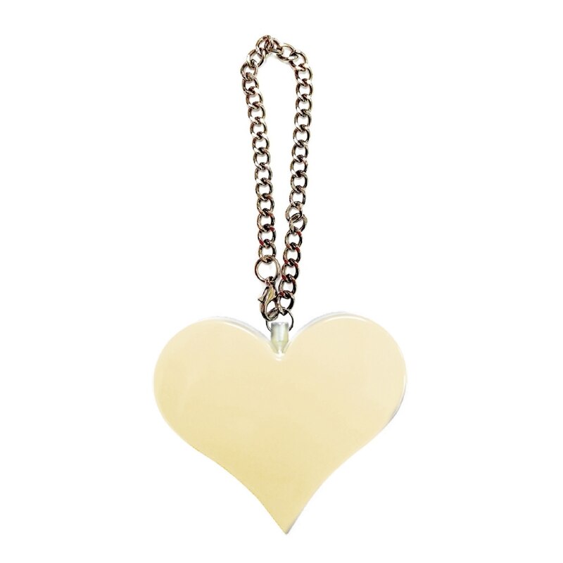 130DB Personal Alarm Attack Alarm Heart Shape Personal Security Alarm Keychain Emergency Self D efense Siren