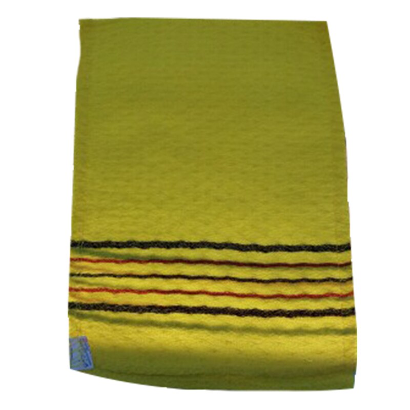 Exfoliating Back Strap Bath Shower Body Wash Scrubber Cloth Towel Stripe Strong
