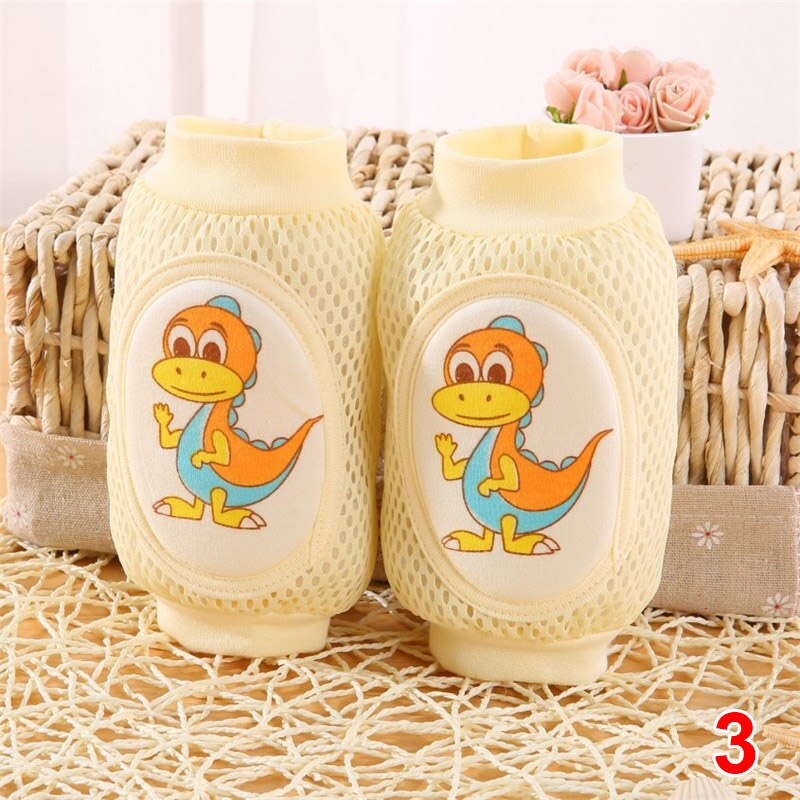 Children Knee Pads Baby Breathable Mesh Baby Crawling Knee Protective Pads Brace S7JN