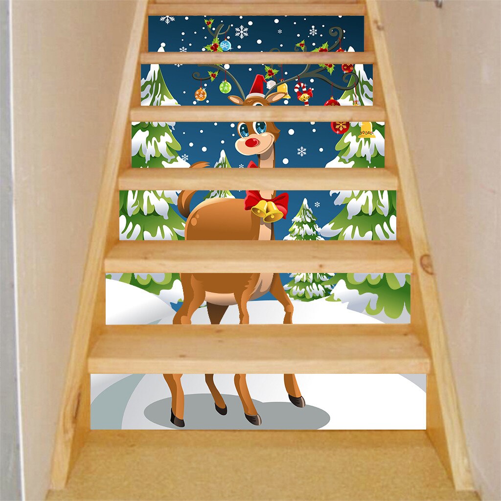 Stair Stickers Furniture Decoration Stair Stickers Christmas Stair Stickers Home decor sticker Stair Stickers