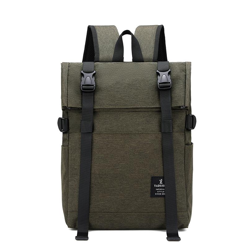 Printing Backpack For Women Men School Bags Girls Boys 15.6 Inch Laptop Backpacks Cool Travel Bag: Green