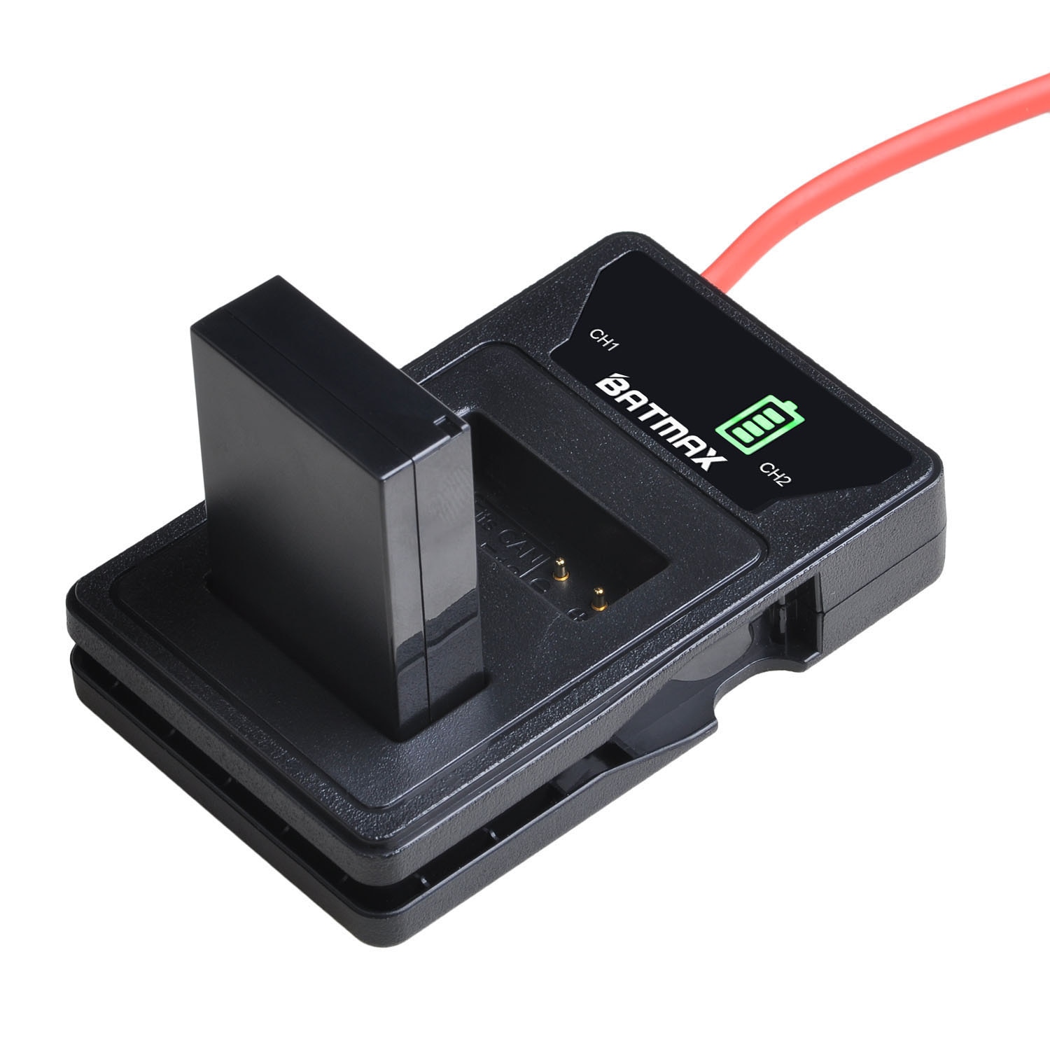 Batmax LP-E12 LPE12 Battery akku+LED Dual Charger with Type C Port &USB Cable for Canon EOS M50, EOS M100,100D Kiss X7 Rebel SL1
