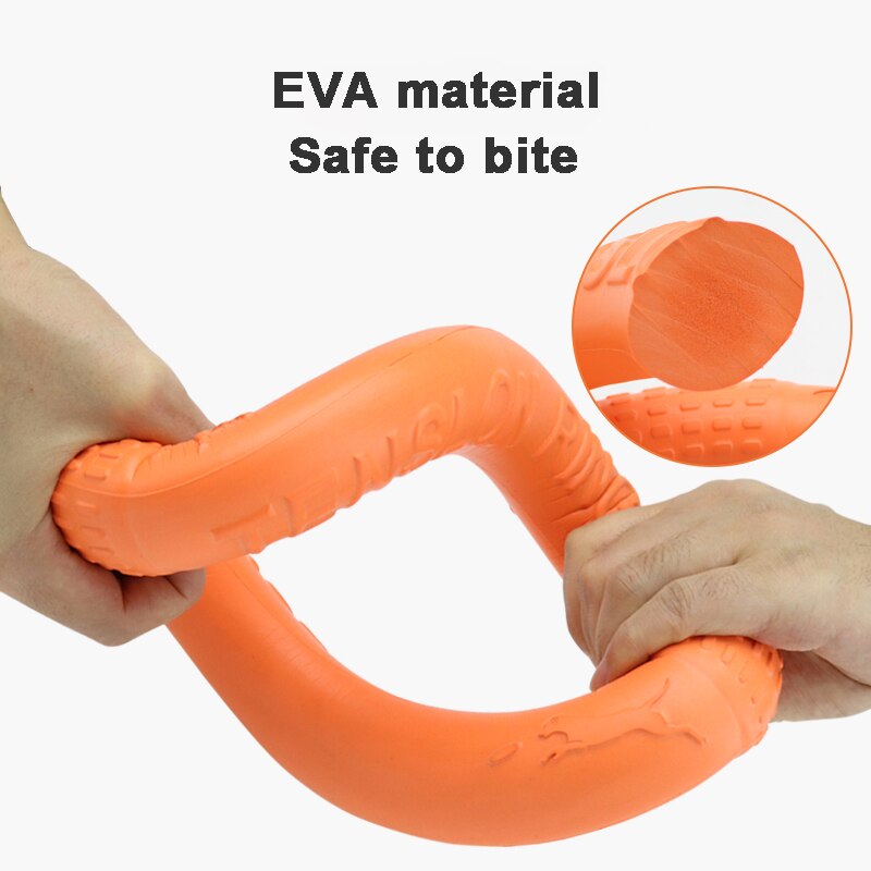 Juguetes de goma para perros pequeños y grandes, juguete antiestrés, discos voladores para cachorros, mascota grande, anillo de formación, equipo de goma