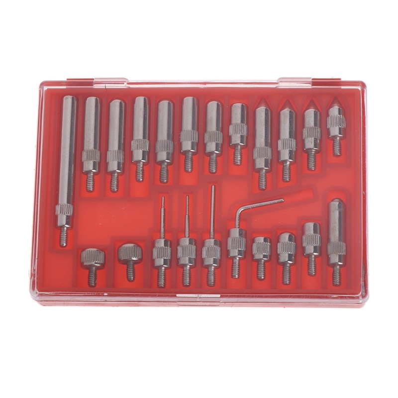 22Pcs Steel Dial Indicator Point Set 4-48 Thread Tip For Dial &amp; Test Indicators