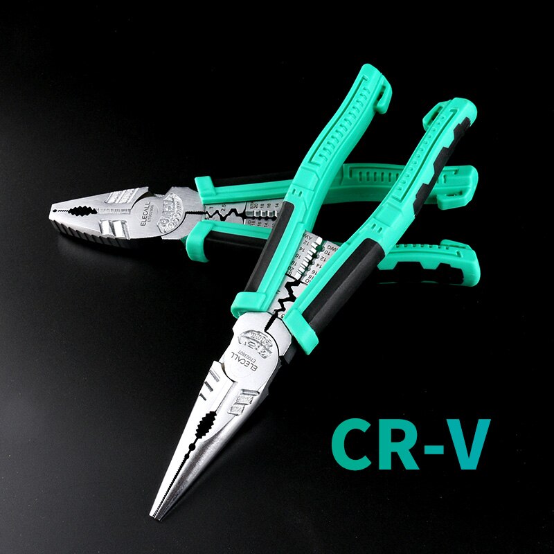 ELECALL Wire cutter pliers Long nose nippers Diagonal Beading Cable Wire Side Cutter Cutting Nippers Pliers Jewelry hand tools