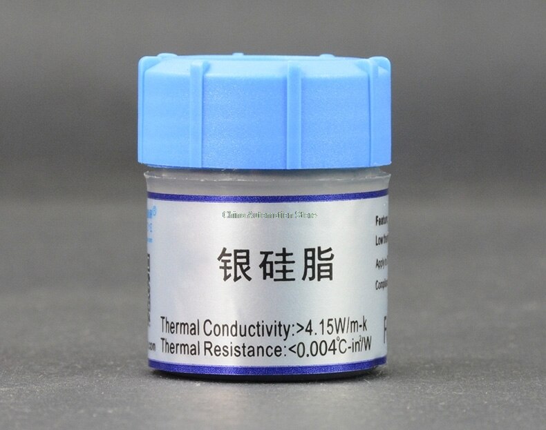 1Pcs 30 grams Thermal grease CPU thermal grease CPU silicone thermal paste notebook computer desktop graphics paste