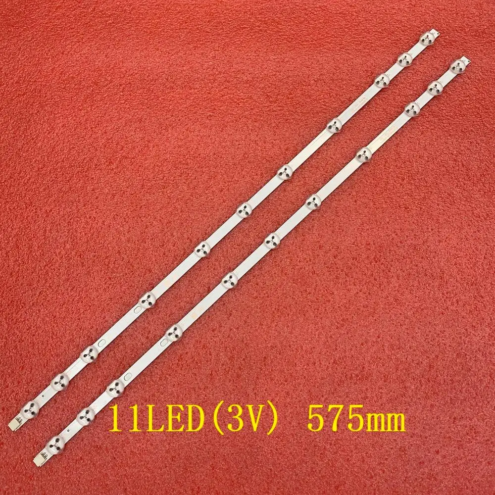 Bande LED pour Toshiba, 32WL3A63DG, 32W2863DG, 32W1733DG, 32W3863DG, 32W1533DB, DLED32176HD, DLED32165HDDVD, DLED32265HDCNTD, 32Wino 53DG