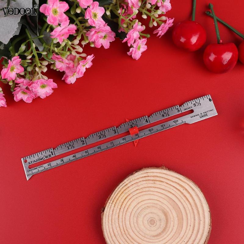 Sewing Foot Sewing 15cm Stainless Steel Metal Straight Ruler Ruler Tool Precision Double Sided Measuring Tool