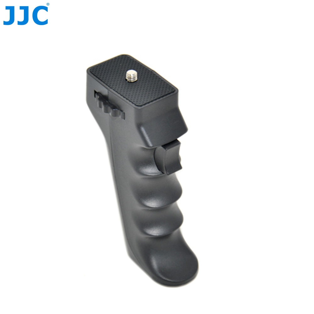 JJC Camera Shutter Triggering Remote Handle Grip For Canon Nikon Sony Olympus Pentax Panasonic Sigma Camera with 1/4''-20 Mount