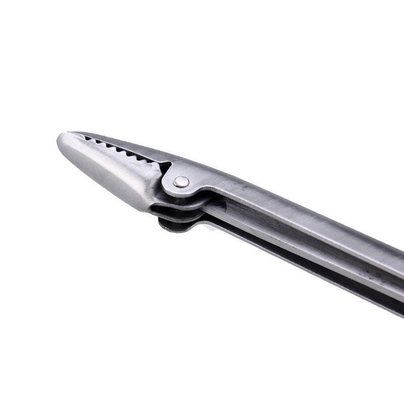 Edelstahl Aushaken Gerät Fisch Klemme Clip Fangen Entferner Zange Angeln Haken Werkzeug Fisch Bekämpfen Steuer Fisch Zange