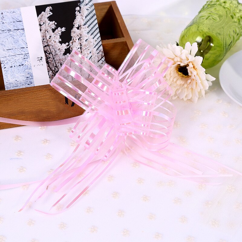 10Pcs Bowribbons Kerstcadeau Bloem Wrappers Voor Bruiloft Auto Verjaardag Evenementen Decoratie Gelukkig Nieuwjaar Cadeaus Decor: 06