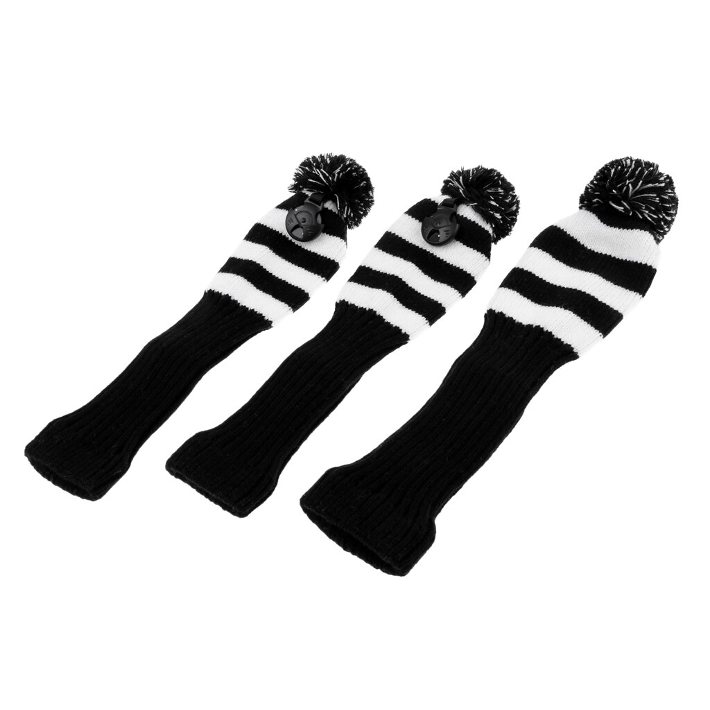 Conjunto de fundas de punto para la cabeza, 3 uds.: White