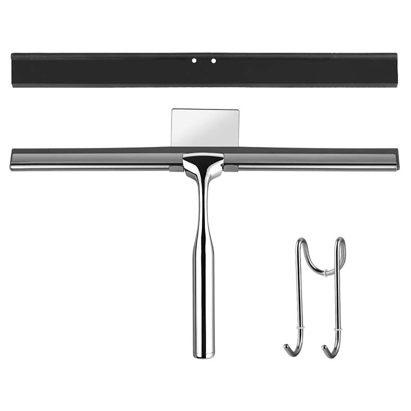 Förderung! 31 Cm Dusche Rakel Edelstahl Dusche Rakel Fenster Rakel Wischer Glas Rakel Für Reinigung Badezimmer Mirr: Ursprünglich Titel