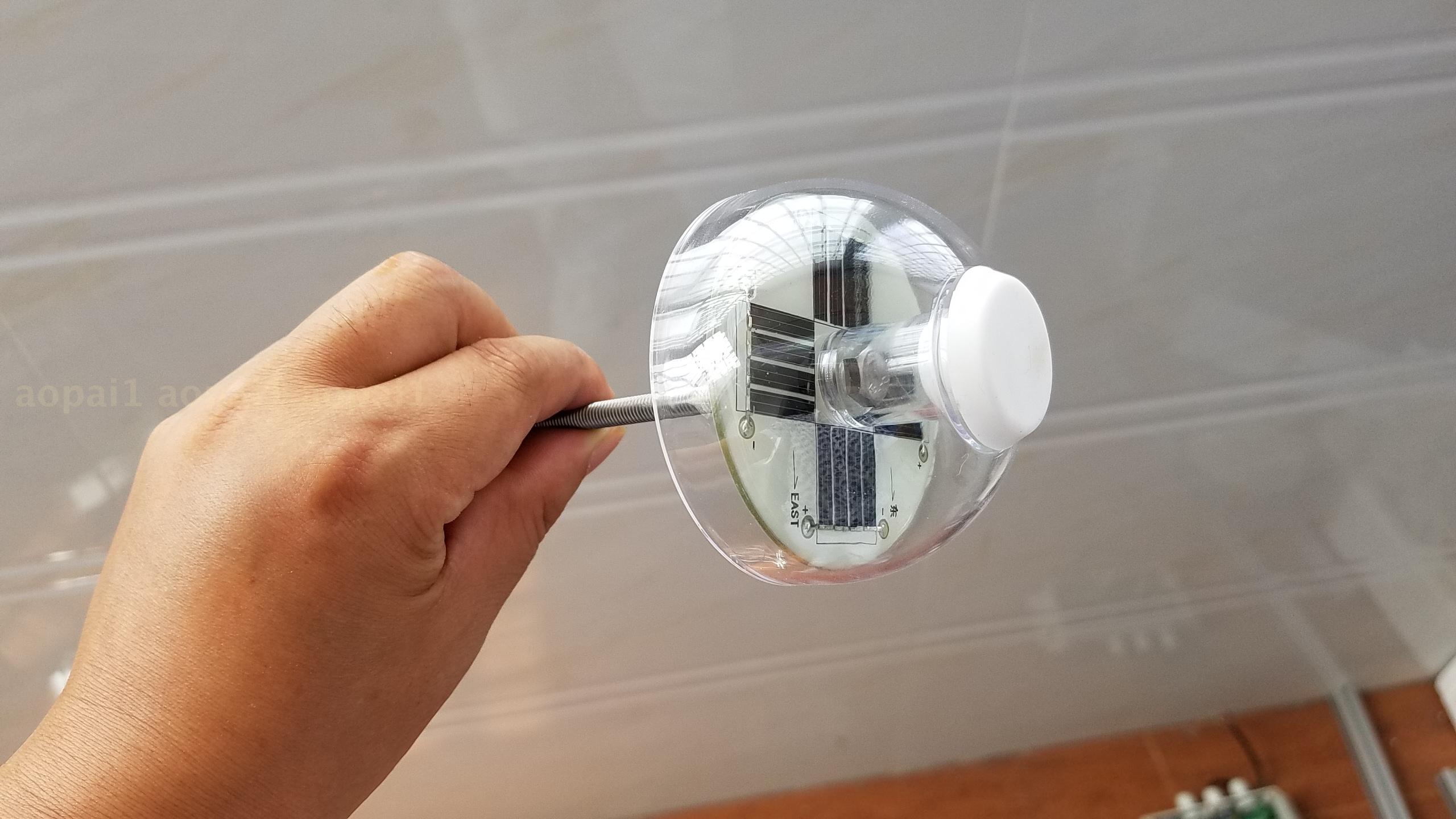 Solar-Tracking Azimut Detektor, Solar Azimut Erkennung, vier 2 V Solarzelle Vier Quadranten Erkennung Kopf: A