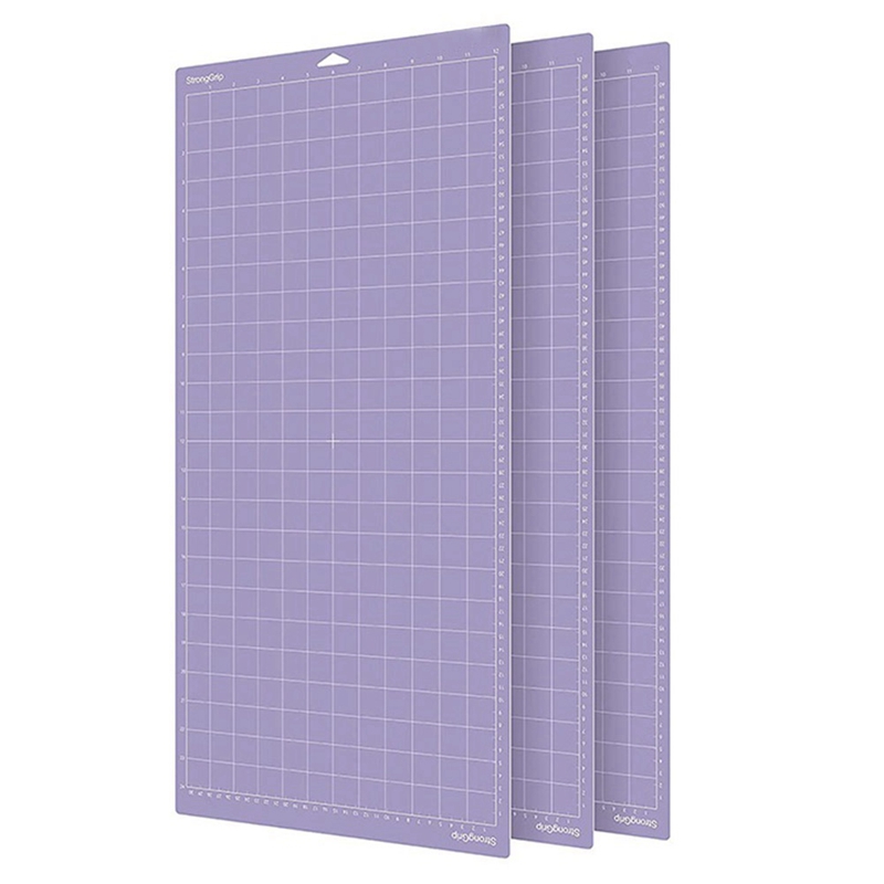 3 Pcs PVC Cutting Mat Grid Cutting Mat Cutting Plotter Special Pad for Cricut Maker 3/Explore 3/Air 2: Purple