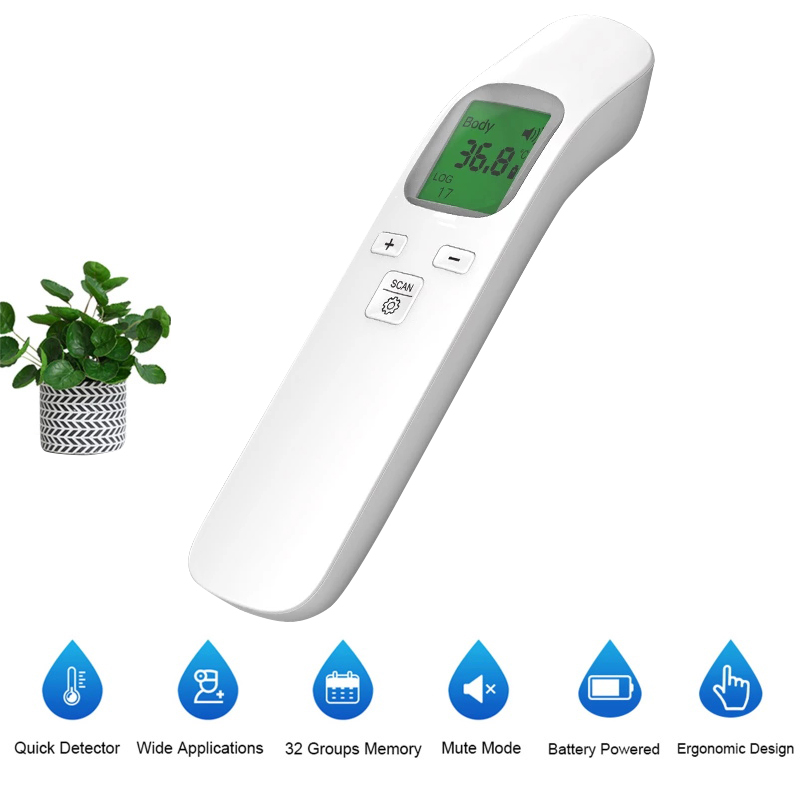 Baby Forehead Ear Infrared Thermometer Digital LCD Body Measurement Kids Adult Fever IR Children Non-Contact Termometro meter