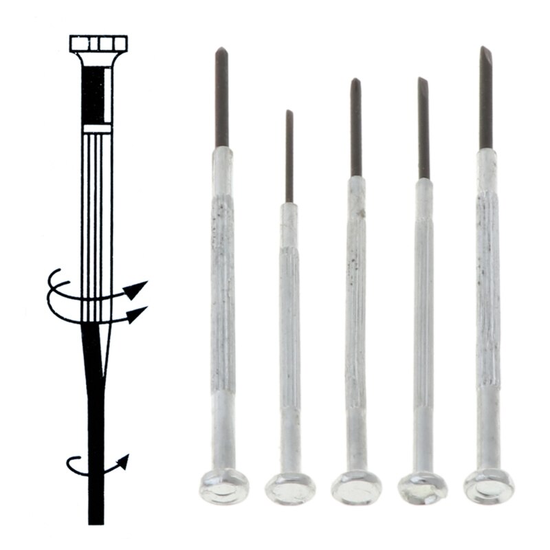 5Pcs/Set Precision Screwdriver Micro Jewelers Mini Watchmakers Tools Sell