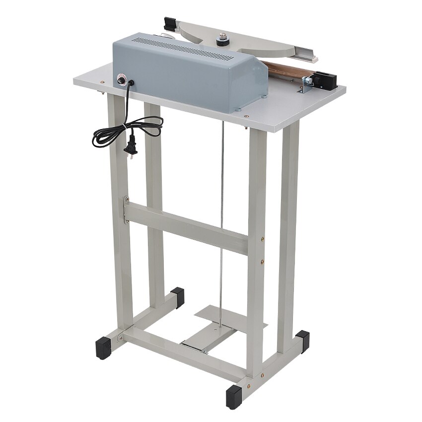 38cm længde madpedalpose forsegler hurtig hastighed platic pose varmeforseglingsmaskine polyethylen polyethylen plast madpose forsegler 400w