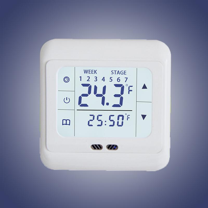 Programmable Digital Thermoregulator Touch Screen Room Heating Thermostat Underfloor Heating for Temperature Controller