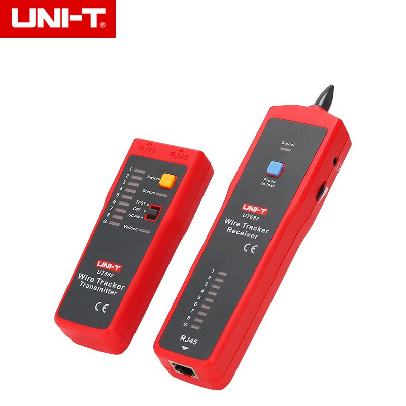 UNI-T UT682 Wire Tracker RJ11 RJ45 Telephone Network Cable Tracker