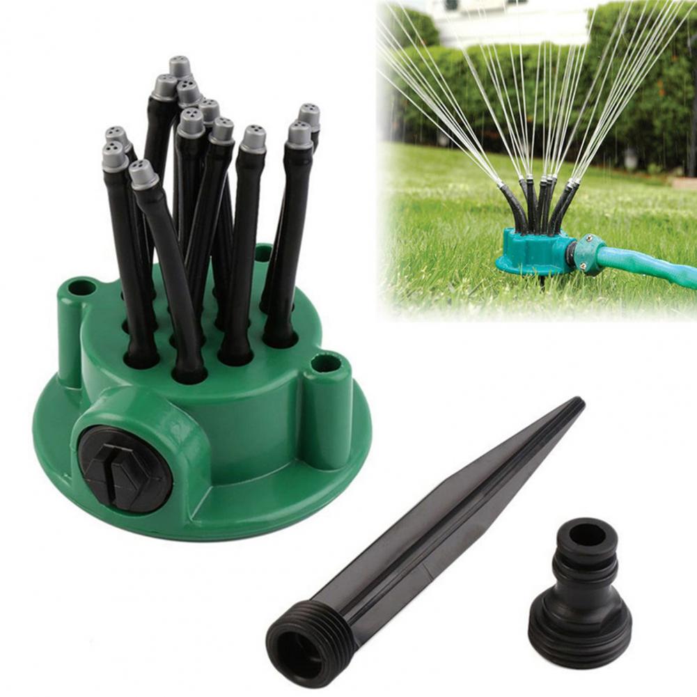 Watering Sprinkler 360 Degree Rotating Noodle Head ABS Lawn Plant Watering Sprayer for Garden