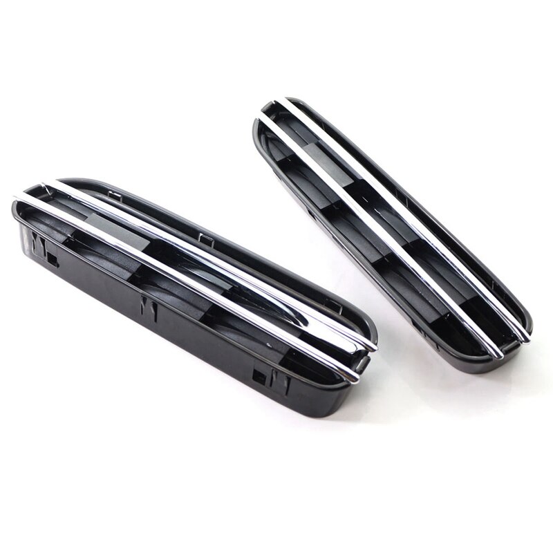 2Pcs Car Air Flow Side Fender Vents Mesh Grill For-BMW E60 M5 E61 E39 E90 M3 E90