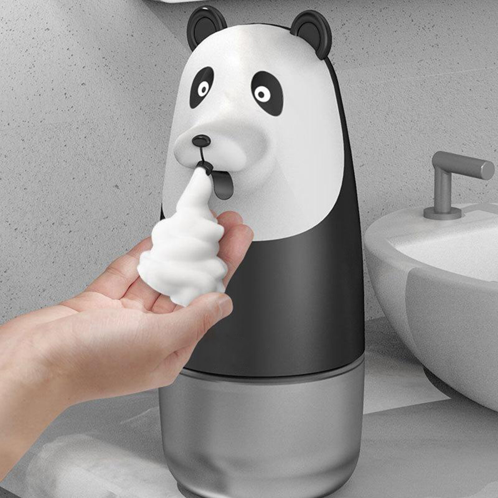 Leuke Panda Automatische Zeepdispenser Infrarood Schuimende Dispensers Machine